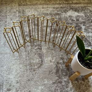 Gold Vases for Centerpieces, Test Tube Flower Vase